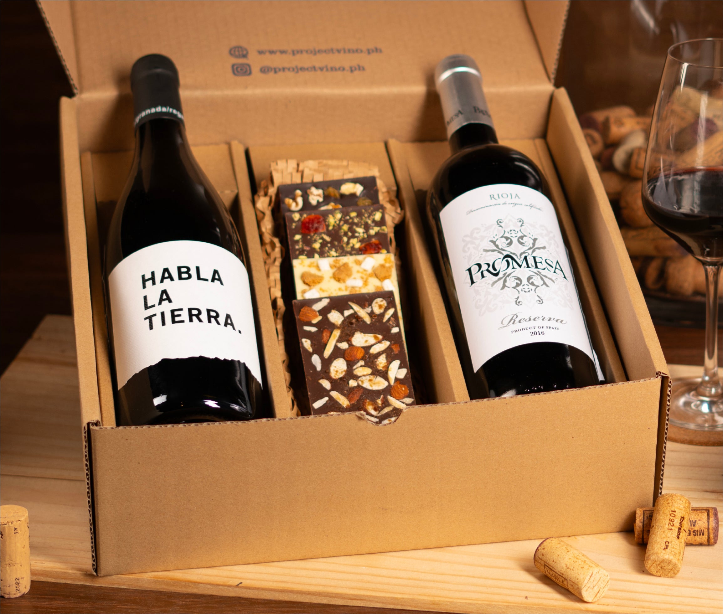 Wine & Chocolate Lovers Box – Project Vino PH